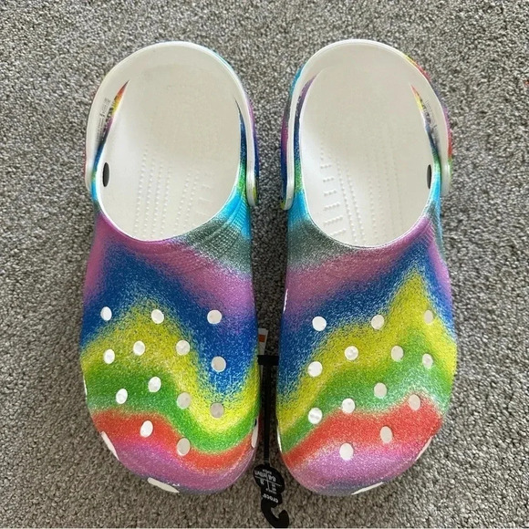 Crocs‎ Classic Spray Dye Clog 208054-94S Size M11 NWT main image 6
